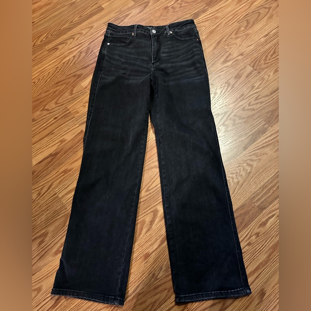 Judy Blue Black Wide Leg Jeans